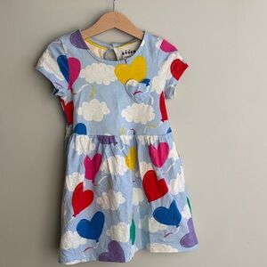 Mini boden Heart Pocket Dress 3-4Y
